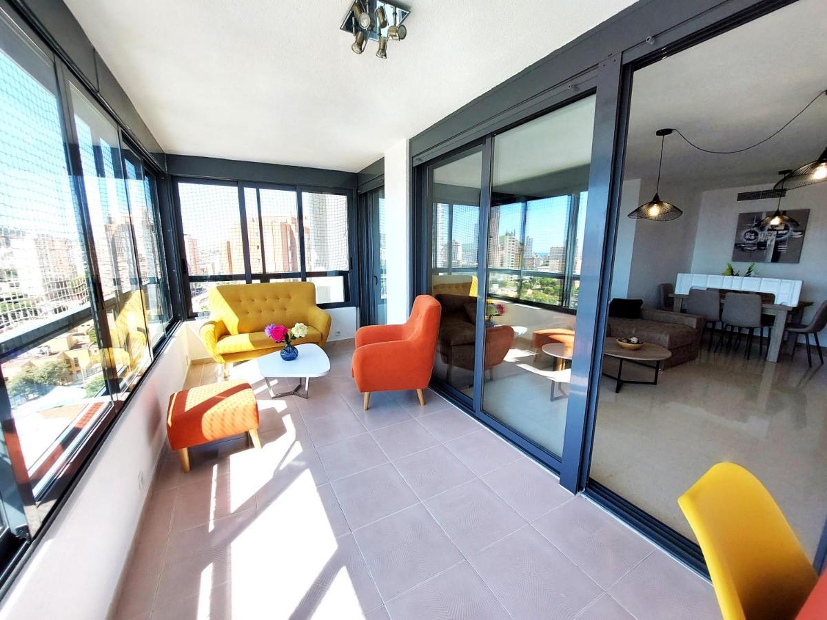 Luxury 3 Dormitorios Frente Al Mar En Las Marinas By Sonneil Rentals Benidorm Exterior foto